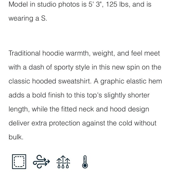 White Zyia Active Band Hoodie - Picture 7 of 10